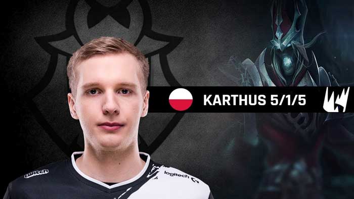 Jankos thành công nhất khi khoác áo đội tuyển G2 Esports